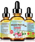Buy 100% Pure Dragon Fruit Seed Oil - Natural Virgin Unrefined Cold-Pressed Carrier Oil for Face Skin Hair & Nails | Botanical Beauty 30ml - Buy Online on GoSupps.com