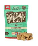 Primal Freeze Dried Dog Food Nuggets Chicken Formula, Crafted in The USA Grain Free Raw Dog Food Chicken Formula 14 Ounce (Pack of 1) - Buy Online on GoSupps.com