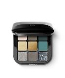 KIKO Milano Glamour Multi Finish Eyeshadow Palette 06 - Green Vibes | 9 Shades in Various Finishes - Buy Online on GoSupps.com