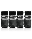 Valicaer Paw Protector Dog Boots Set of 4 Dog Shoes for Injured Paws Silicone Anti Slip Dog Paw Protectors Adjustable Socks Shoes for Small Medium Large Dogs Soft and Waterproof Dog Booties - Buy Online on GoSupps.com