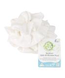So Eco Bamboo Bath & Shower Pouf - White | Sustainable & Vegan | One Size - Buy Online on GoSupps.com