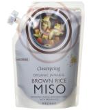 Clearspring Organic Japanese Brown Rice Miso Paste - Pasteurised and Authentic - Buy Online on GoSupps.com