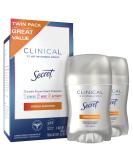 Buy Secret Clinical Strength Invisible Solid Antiperspirant for Women - Stress Response Twin Pack (3.2oz Total) - International Shipping Available - Buy Online on GoSupps.com