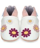 Baby Shoes with Soft Sole - Baby Girl Shoes - Baby Boy Shoes - Leather Toddler Shoes - Baby Walking Shoes 6-12 Months Daisies - Buy Online on GoSupps.com