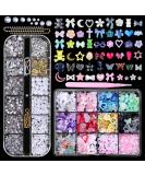 3D Nail Charms Set | Colorful Butterfly Flower Bow & Gem Nail Art Accessories | DIY Nail Art Supplies - Buy Online on GoSupps.com