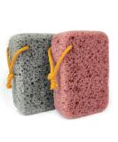 Exfoliating Body Bath Sponge Set (2PC) - Soft Shower Loofah Scrubber for Men & Women - Ideal for Deep Cleansing - Buy Online on GoSupps.com