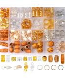 175 Pcs Hair Jewelry for Locs Dreadlock - Metal Hair Cuffs, Rings, Beads, and Clips - Braid Accessories - Buy Online on GoSupps.com