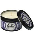ZUM Glow Frankincense & Lavender Soy Candle 7 oz - Natural Aromatherapy - Buy Online on GoSupps.com