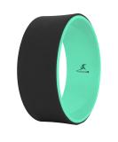 Prosource Fit Yoga Wheel 12 - Improve Poses, Backbends, Flexibility, Balance, Relaxation - Black/White or Black/Green - Buy Online on GoSupps.com