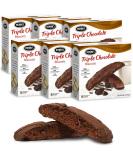 Nonni's Triple Chocolate Biscotti Italian Cookies - 6 Boxes - Buy Online on GoSupps.com