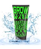 Grow Hair & Beard 11-in-1 Wash with Biotin, Castor Oil, and Peppermint Essential Oil - Vegan Hair Growth Shampoo - BBS USA Product - Buy Online on GoSupps.com