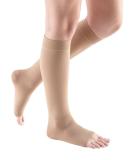 Buy Mediven Comfort Women's 20-30 mmHg Open Toe Compression Stockings - Calf High Semi-Transparent Leg Support Hosiery VII-Extra Wide - Petite Natural Shipping Worldwide - Buy Online on GoSupps.com