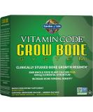 Garden of Life Calcium Supplement - Vitamin Code Grow Bone Made with Whole Foods  Strontium  Magnesium  K2 MK7  Vitamin D3 & C Plus Probiotics for Gut Health  30 Day Supply - Buy Online on GoSupps.com