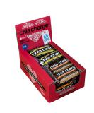 Chia Seed Energy Bars 18-Count Pack - Nut-Free Healthy Snack Bar for Running, Gym, Cycling - Mini and Big Flapjacks with Berry, Banana, and Sea Salt Flavours - Lunchbox Snack - Buy Online on GoSupps.com