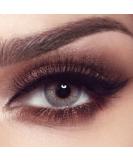 Bella Elite Gray Beige Colored Contact Lenses - Monthly Strong Coverage for Dark Eyes (Dioptre -0.00) - Shop Now! - Buy Online on GoSupps.com