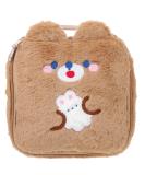 DOITOOL Cute Sanitary Napkin Pouch Washble Sanitary Napkin Storage Container Bag for Girls Period Pouch Period Bag Brown - Buy Online on GoSupps.com