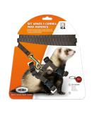 ICA DA973 Set with harness and belt for ferrets black - Buy Online on GoSupps.com
