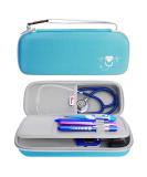 Stethoscope Carrying Case for Littmann & MDF Stethoscopes - Turquoise Travel Case with Extra Room for Nurse Accessories - Buy Online on GoSupps.com
