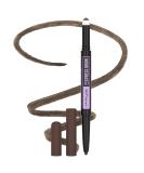 Maybelline Express Brow 2-In-1 Pencil and Powder - Deep Brown - 1 Count - Buy Online on GoSupps.com