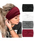 Boho Hair Bands for Women | Elastic Wide Headbands & Hair Accessories | Fashionable Styles for Girls - Buy Online on GoSupps.com