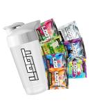 Loot - Shaker with 7 Game Booster Stacks/Energy Drink with 200 mg Kaffein & Taurin/Gaming Tasting Set for concentration endurance & responsiveness - Buy Online on GoSupps.com