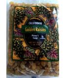 Trader Joe's California Golden Raisins 16oz/454g (Pack of 3) - Plump & Tangy - Buy Online on GoSupps.com