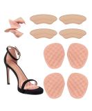 Riootlnm Anti-Slip Ball of Foot Cushions | Metatarsal Pads for Foot Pain Relief | Comfort for High Heels & Loose Shoes | Ideal for Blisters & Heel Grips - Buy Online on GoSupps.com