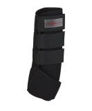 Kerbl 320132 Fetlock Boots - Set of 4 Synthetic Rubber for Thoroughbreds - Black - International Shipping Available - Buy Online on GoSupps.com