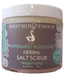 Buy Peppermint Rosemary Salt Scrub - Exfoliating Body Scrub for Radiant Skin | Free International Shipping - Buy Online on GoSupps.com