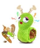Buy Aeitpet Interactive Dog Toys - Squeaking Plush Snail for Large & Small Dogs | Ideal for Training & Dental Care - Buy Online on GoSupps.com
