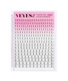 VEYES INC 5D Ellipse Flat Eyelash Extensions - Premade Fans 0.15 D Curl Mixed Length Tray (9-16mm) | Professional Salon Use - Buy Online on GoSupps.com