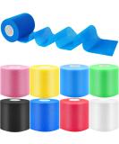 Foam Underwrap Sports Pre Wrap Athletic Tape - 8 Bright Color Rolls for Hair Elbow Ankles Wrists & Knees - International Shipping Available - Buy Online on GoSupps.com