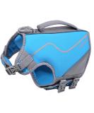 Vivaglory Sporty Dog Vest - Durable Neoprene Pet Security Vest with Velcro XS (43-51cm Chest) - Comfortable & Stylish Rescue Gear in Blue - Buy Online on GoSupps.com
