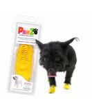 Pawz Pawc-XXS Dog Boots - Yellow | Waterproof Pet Booties for Small Dogs | Shop Now! - Buy Online on GoSupps.com