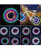 Bicycle wheels lights waterproof bicycle rim lights/spoke lights with 32 LED and 32 PC changing patterns for MTB bike tires - Buy Online on GoSupps.com