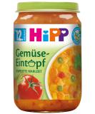 HiPP Vegetable Stew Pack of 6 (6 x 250g) - Nutritious Organic Baby Food for International Shipping - Buy Online on GoSupps.com
