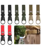 UNVTAP Nylon Belt Bottle Holder Clips - 8 Pack Tactical Keychain & Backpack Carabiner for Outdoor Activities - Buy Online on GoSupps.com