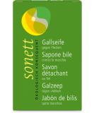Sonett Organic Gall Soap Bar - Eco-Friendly & Natural Cleanser (Pack of 2 x 100g) - International Shipping Available - Buy Online on GoSupps.com