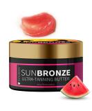 Original Sun Bronze Ultra Tanning Butter - Juicy Watermelon | Faster Tan Sun & Tanning Bed Safe Sensitive Skin Friendly | Premium Natural Ingredients - Buy Online on GoSupps.com