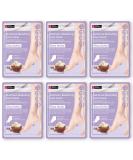 Innerest Original Derma Beauty Foot Mask 6 Pairs - Moisturizing Shea Butter Exfoliating Foot Masks - Buy Online on GoSupps.com