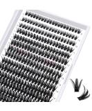 50D-D-9-16 Mix Individual Wispy Lash Clusters - DIY Eyelash Extensions at Home | 280 Pcs - Buy Online on GoSupps.com