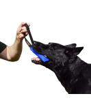 Dingo Gear Cotton Nylon Bite Sausage - Dog Training IGP IPO Obedience Protection - 15x5 cm Blue Handle (S00060) - Buy Online on GoSupps.com