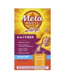 Metamucil Fiber, 4-in-1 Psyllium Fiber Supplement, Sugar-Free Powder Single-Serve Packets, Orange Flavored Drink (Packaging May Vary), 0.2 Ounce, 44 Count, Pack of 1 - Buy Online on GoSupps.com