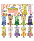 VESPRO 12 Pack Hand Cream Set - Travel Size Moisturizers for Dry Hands | Perfect Mother's Day Birthday & Baby Shower Gifts - Buy Online on GoSupps.com