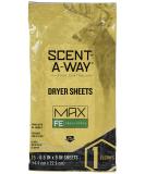 Hunters Specialties Scent-A-Way Dryer Sheets Earth - Buy Online on GoSupps.com