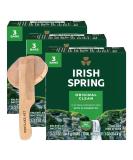 Buy Irish Spring Deodorant Bar Soap 3.7 Oz - Classic Fresh Scent 24-Hour Odor Protection & Deep Cleansing (Pack of 3) - International Shipping Available - Buy Online on GoSupps.com