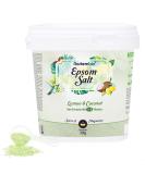 Nortembio Epsom Salt 3kg - Lemon & Coconut Hydrated with Vitamin C & E | Body Care & Swimming Salt | Free E-Book Included - Buy Online on GoSupps.com