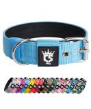 Buy Tspro Tactical Dog Collar - Military Quality 3.3cm Wide Adjustable S Size (35.5-43cm) - Strong & Durable with Robust Metal Buckle - Blue - Buy Online on GoSupps.com