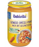 Bebivita menus from the 12th month of vegetable spaetzle pan according to the type of sliced 6-pack (6 x 250g) medium vegetable-spaetzle pan according to the kind of sliced agent - Buy Online on GoSupps.com