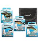 Angel-Berger leader hook assortment with bag fishing hooks tied hooks eel trout carp zander all-round corn feeder - Buy Online on GoSupps.com